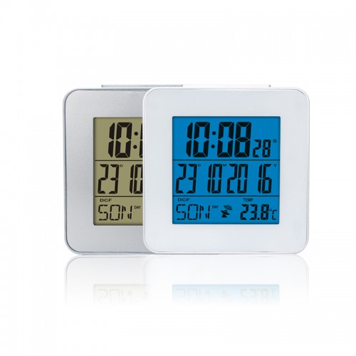 LCD часовник с аларма и термометър