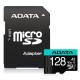 Карта памет ADATA microSDXC UHS-I U3 V30 A2 / 128GB с адаптер