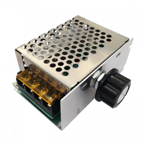 4000W high power controllable silicon electronic voltage regulator with adjustable speed adjusting and tempering