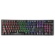 Геймърска механична клавиатура Xtrike ME 104 keys GK-980 - Blue switches, Rainbow backlight