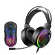Геймърски комплект Marvo MH01 Black 2-in-1 - Headset, Mouse - RGB