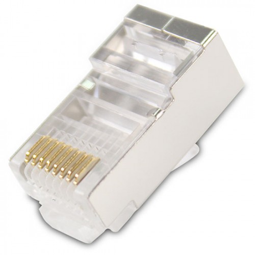 конектори UTP Cat6 STP/Shielded/RJ45 - 20 броя