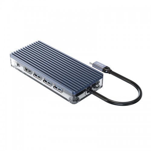 докинг станция Type-C Docking Station Power Distribution 3.0 100W - HDMI, Type-C x 1, USB3.0 x 3, USB 2.0 x 1, LAN, SD, VGA, Audio