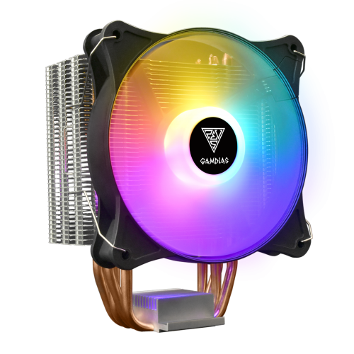 Gamdias CPU Cooler BOREAS E1-410 LITE RGB