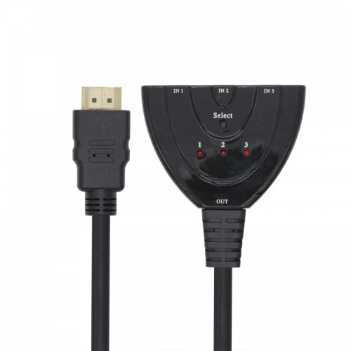 VCom HDMI Selector cable 3x1 - DD433-C