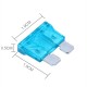 12V Car Add-a-circuit Fuse Tap Adapter Blade Fuse Holder (Big Size)(Blue)