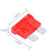 12V Car Add-a-circuit Fuse Tap Adapter Blade Fuse Holder (Big Size)(Red)