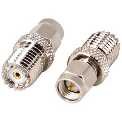 Адаптер SMA Male - Mini UHF Female