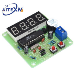 AT89C2051 Digital 4 Bits Electronic Clock
