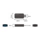 Orico адаптер OTG USB 3.1 Type C to Type A/F, Metal - CTA2-SV