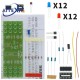 NE555 CD4017 IC LED Electronic Lights Kit