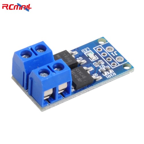 DC 5V-36V 15A(Max 30A) 400W Dual High Power MOS Transistor Driving Controller Module FET Trigger Switch Drive Board