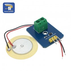 Пиезоелектричен сензор, аналогов керамичен модул на сензор за вибрации, пиезоелектричество за Arduino DIY KIT