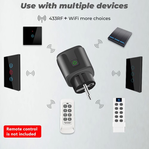 WIFI Контакт с отчитане консумацията на енергия WIFI Контакт с отчитане консумацията на енергия