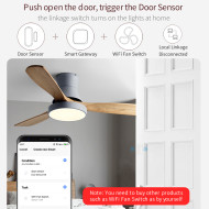 Интелигентен WiFi сензор за врата Интелигентен WiFi сензор за врата