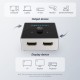 Vention HDMI 2.0 Switcher/Splitter 2-Port Bi-Direction - Grey Aluminium