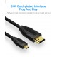 Vention Micro HDMI2.0 Cable 1.5M Black