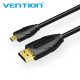 Vention Micro HDMI2.0 Cable 1.5M Black