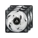 Комплект вентилатори Arctic Fan Pack 3-in-1 - P12 PWM PST A-RGB (Black)