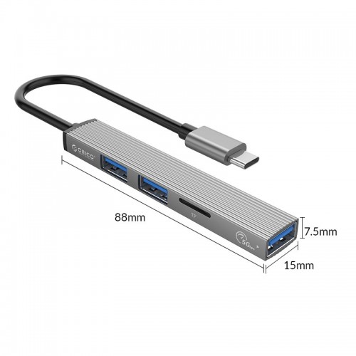 Orico USB3.0/2.0 HUB 3 port + card reader TYPE C Orico USB3.0/2.0 HUB 3 port + card reader TYPE C