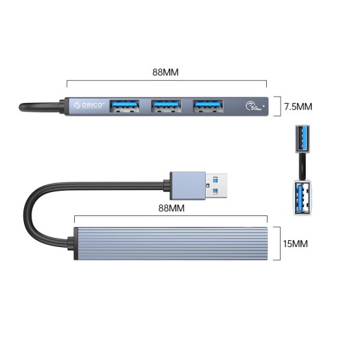 Orico USB3.0/2.0 HUB 4 port Orico USB3.0/2.0 HUB 4 port
