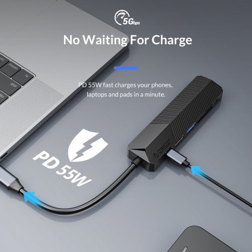Orico Docking Station Type-C 4-in-1 Power Distribution 55W - MDK-4P Orico Docking Station Type-C 4-in-1 Power Distribution 55W - MDK-4P