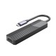 докинг станция Orico Type-C 5-in-1 Power Distribution 55W - MDK-5P Black - Card Reader, HDMI, Type-C x 1, USB3.0 x1, USB2.0 x1
