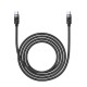 кабел Orico USB C-към-C PD 100W Charging 0.5 метра черен