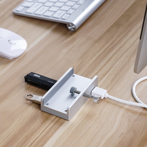 Orico USB 3.0 HUB Clip Type 4 port - Aluminum - MH4PU-SV Orico USB 3.0 HUB Clip Type 4 port - Aluminum - MH4PU-SV