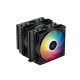 DeepCool CPU Cooler AG620 BK - Addressable RGB, Dual-Tower DeepCool CPU Cooler AG620 BK - Addressable RGB, Dual-Tower