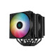 DeepCool CPU Cooler AG620 BK - Addressable RGB, Dual-Tower DeepCool CPU Cooler AG620 BK - Addressable RGB, Dual-Tower