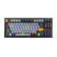 Marvo Gaming Mechanical Keyboard KG980B - RGB, Blue switches, TKL