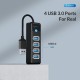 Orico хъб USB3.0 4 порта / черен