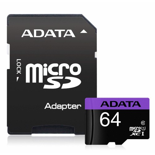 ADATA microSDHC UHS-I Class 10 V10 A1 / 64GB