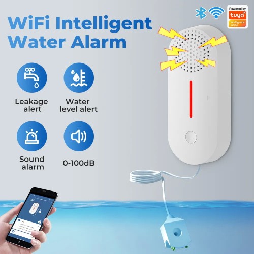 Wifi water leak sensor