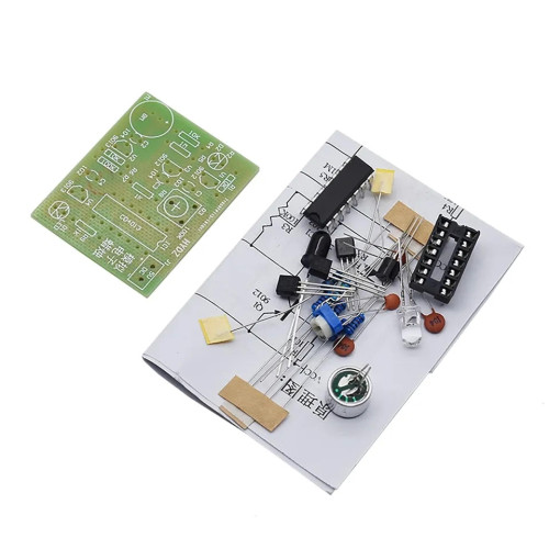 DIY Kit Module Analog Electronic Candle Lights + Blowing Control Simulation