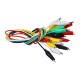 Цветни джъмперни кабели 10 броя в комплект (малки)