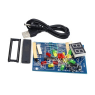 DIY Комплект за управление на светофар с микроконтролер STC89C52 DIY Комплект за управление на светофар с микроконтролер STC89C52