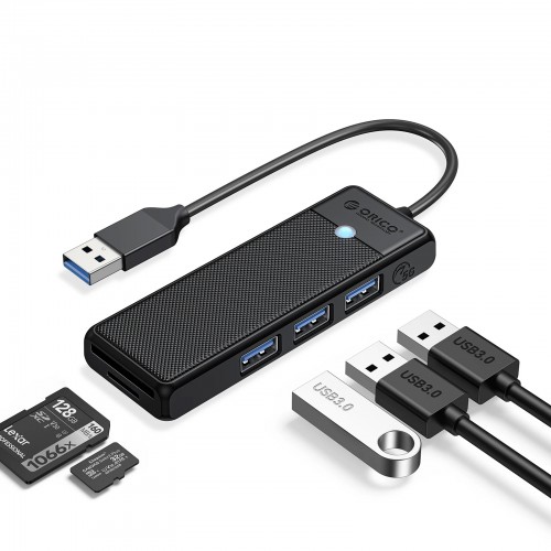 Orico USB3.0 HUB - 3 x USB3.0, SD, TF
