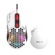 геймърска мишка Xtrike ME GM-316W - 7200dpi, Detachable covers, бяла