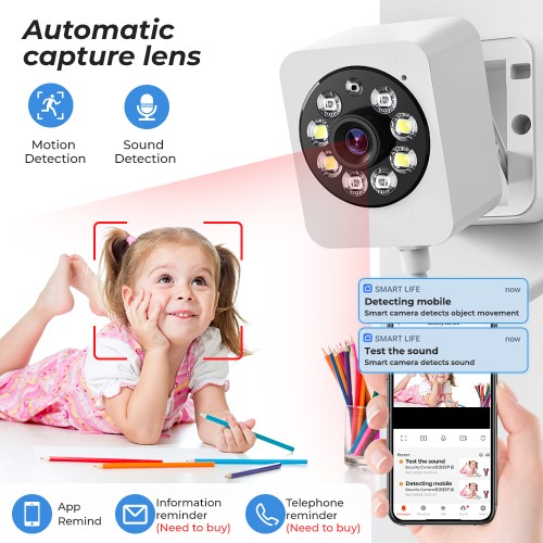 SMATRUL 1080p Camera Tuya Smart Indoor Home Security SMATRUL 1080p Camera Tuya Smart Indoor Home Security