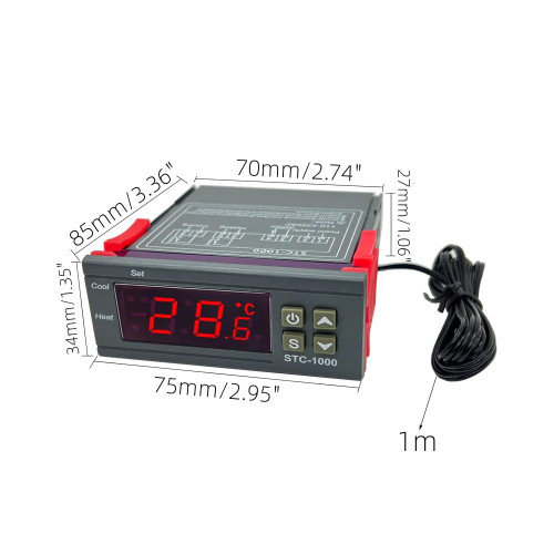 Терморегулатор STC-1000 / 220V Терморегулатор STC-1000 / 220V