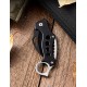 Titanium alloy handle folding knife