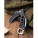 Titanium alloy handle folding knife