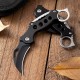 Titanium alloy handle folding knife