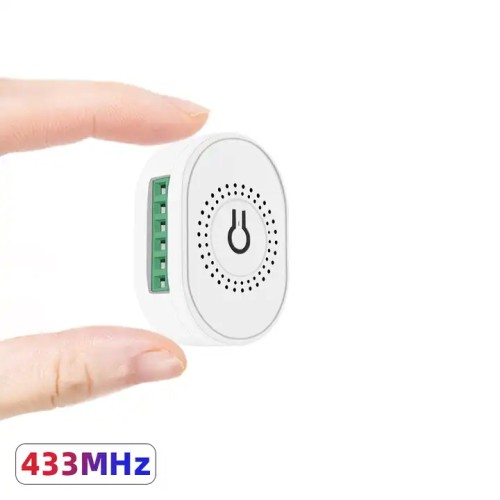 SMATRUL 16A Mini 2-Way Smart Home Timing Light Electrical 433Mhz Module Breaker