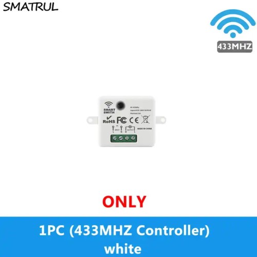 SMATRUL Mini RF 433Mhz Module Wireless Switch