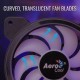 AeroCool Fan Pack 3-in-1 3x120mm - Saturn 12F ARGB Pro - Addressable RGB with Hub, Remote