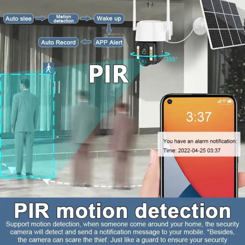 Ruitewei 5MP PTZ IP безжична камера за видео-наблюдение / WIFI версия Ruitewei 5MP PTZ IP безжична камера за видео-наблюдение / WIFI версия