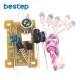 Voice Control 5MM green LED melody lamp lights electronic production suite DIY kit